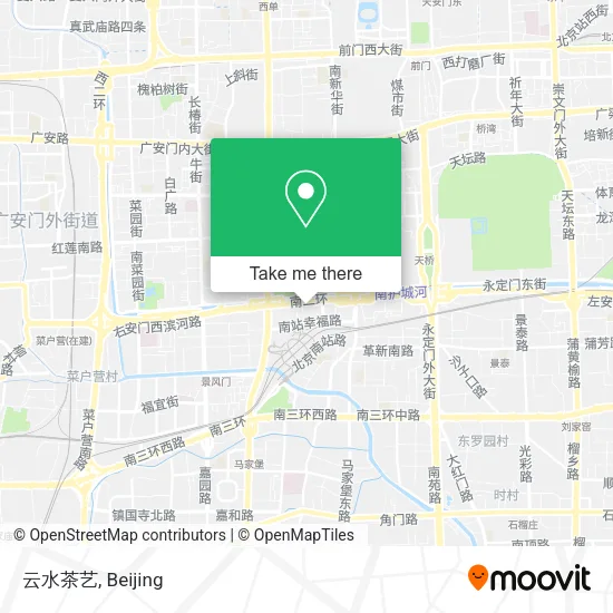云水茶艺 map