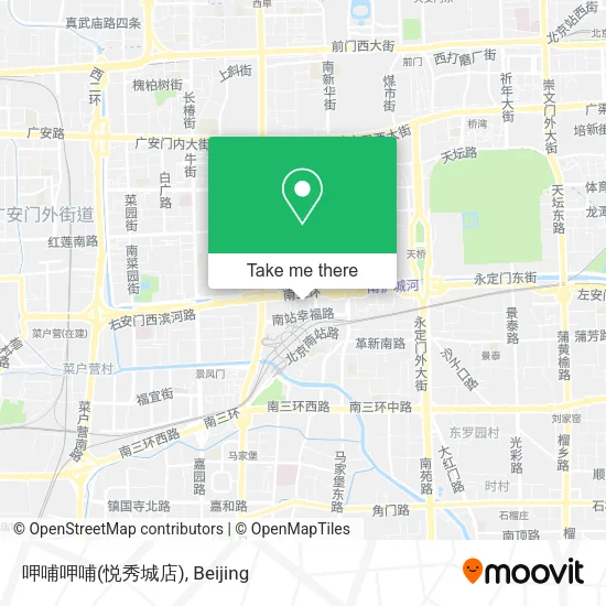 呷哺呷哺(悦秀城店) map