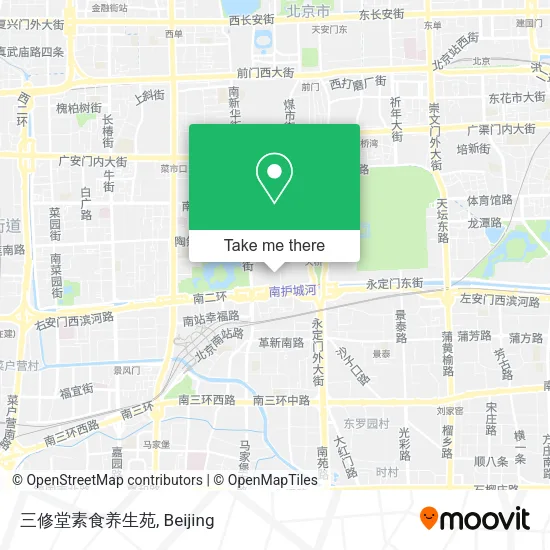 三修堂素食养生苑 map