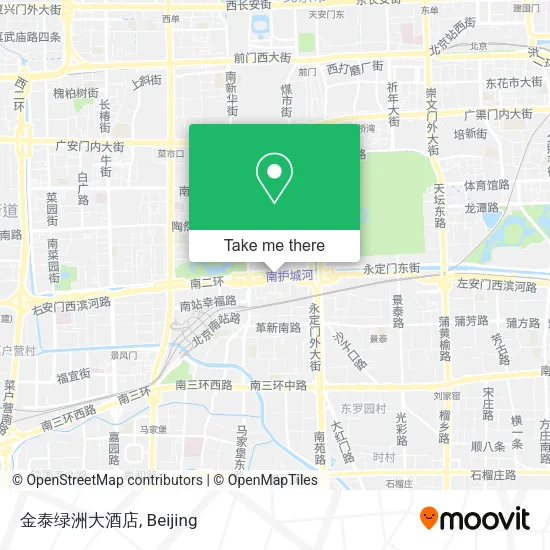 金泰绿洲大酒店 map
