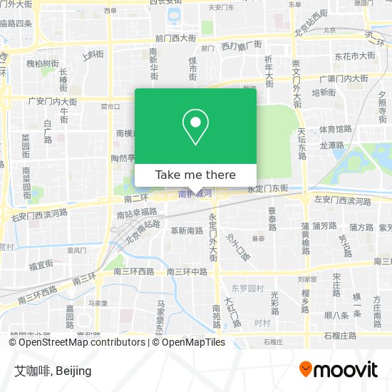 艾咖啡 map