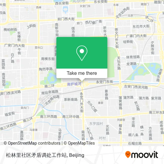 松林里社区矛盾调处工作站 map