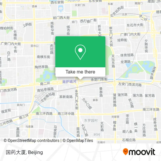 国药大厦 map