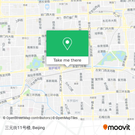 三元街11号楼 map