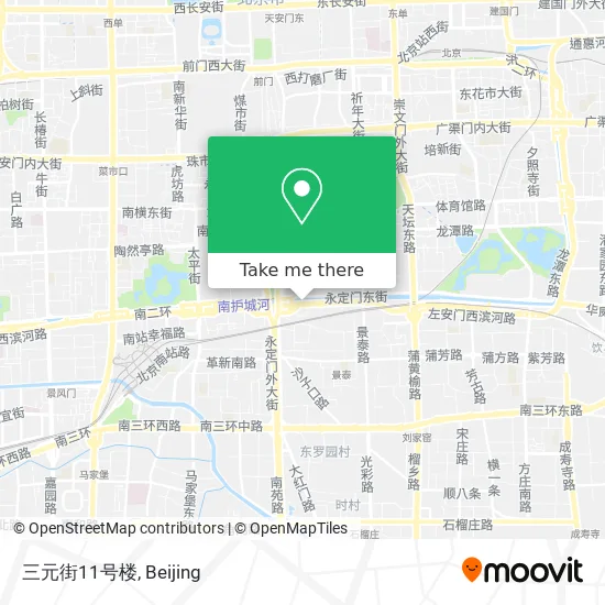 三元街11号楼 map