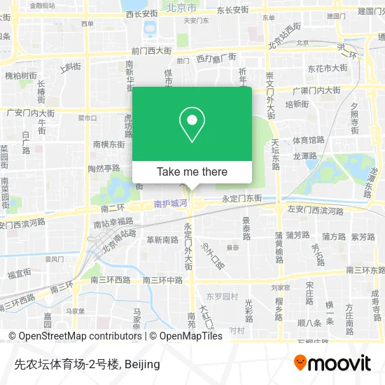 先农坛体育场-2号楼 map