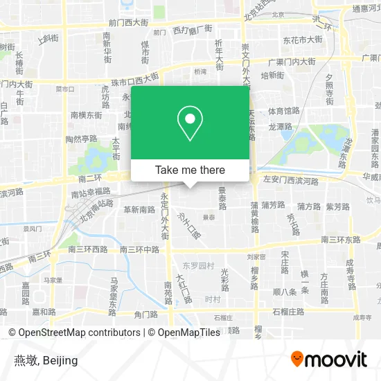 燕墩 map