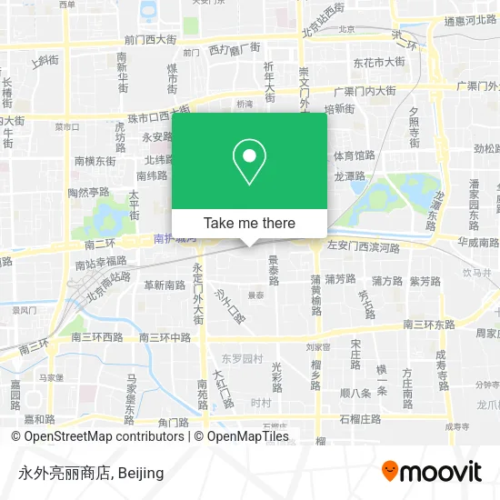 永外亮丽商店 map