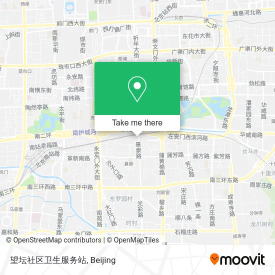 望坛社区卫生服务站 map