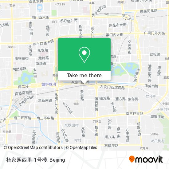 杨家园西里-1号楼 map