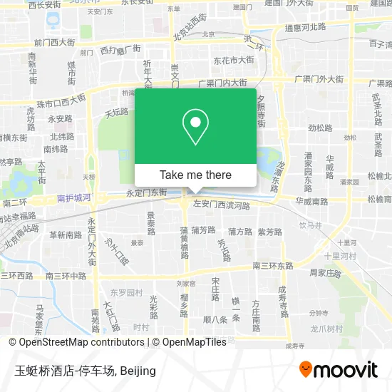 玉蜓桥酒店-停车场 map