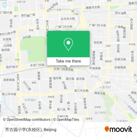 芳古园小学(东校区) map