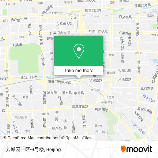 芳城园一区-9号楼 map