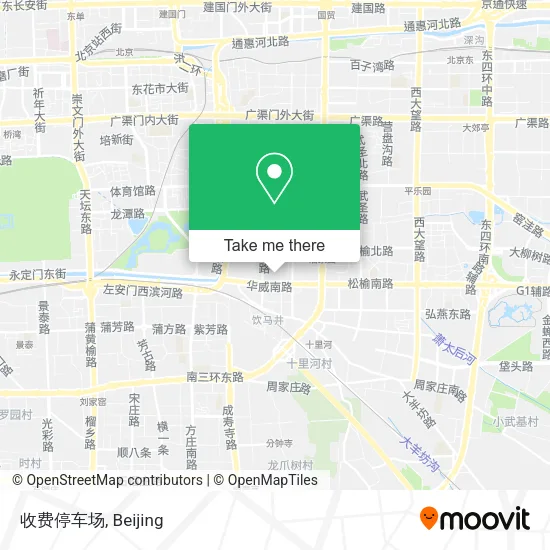 收费停车场 map