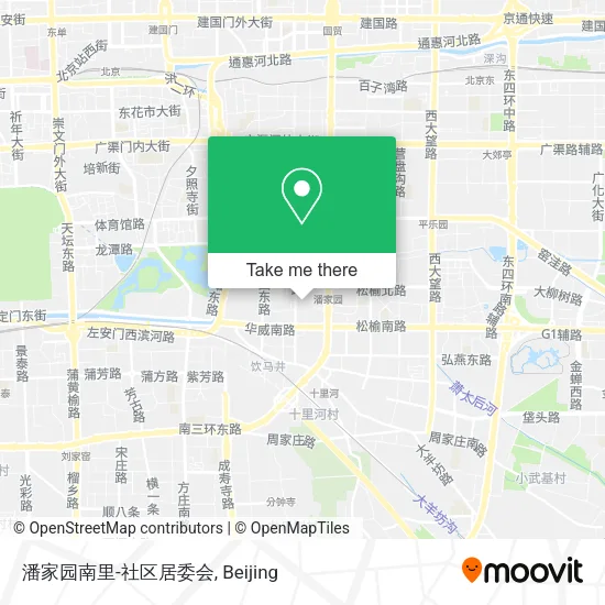 潘家园南里-社区居委会 map