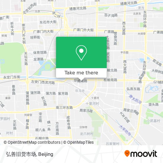 弘善旧货市场 map
