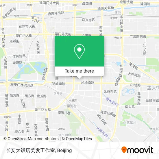 长安大饭店美发工作室 map