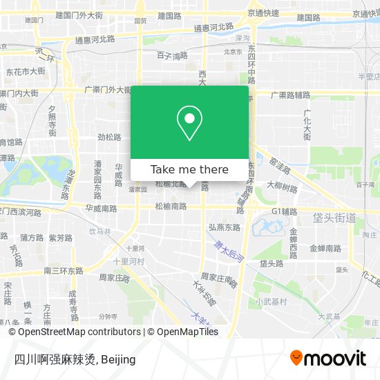 四川啊强麻辣烫 map
