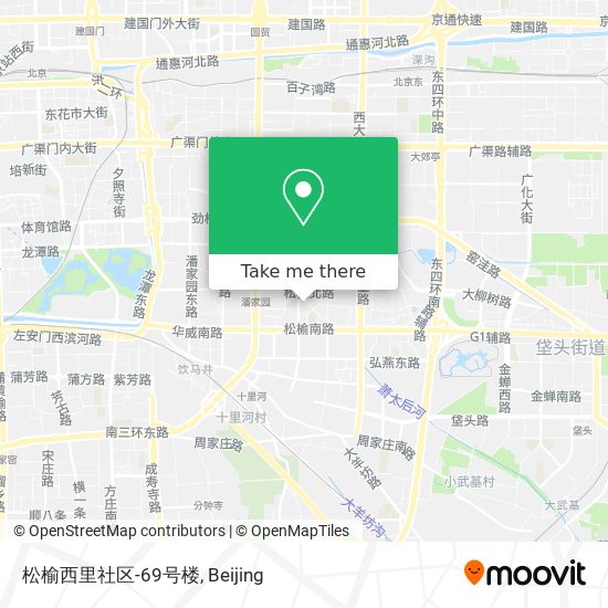 松榆西里社区-69号楼 map