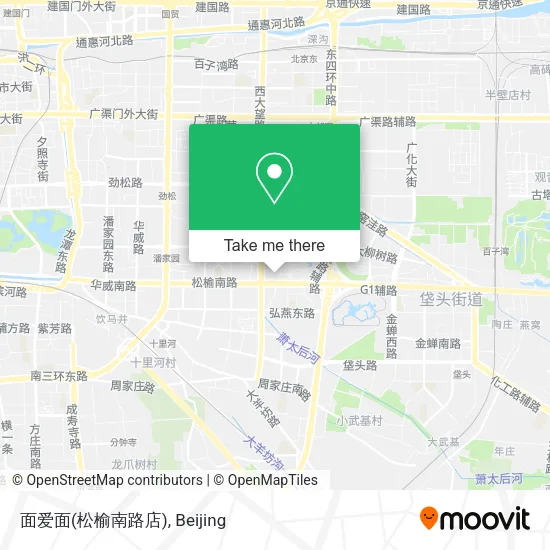 面爱面(松榆南路店) map