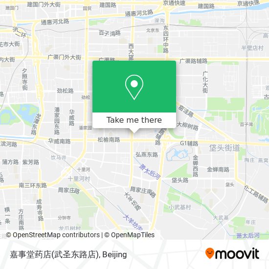 嘉事堂药店(武圣东路店) map