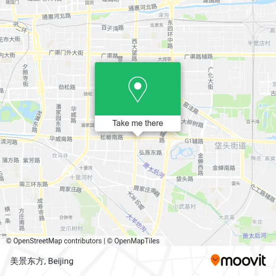 美景东方 map