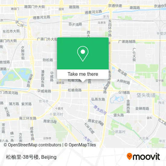 松榆里-38号楼 map