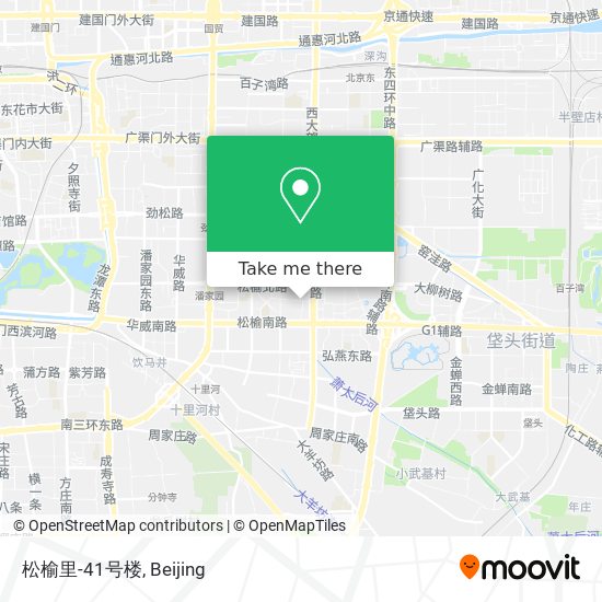 松榆里-41号楼 map