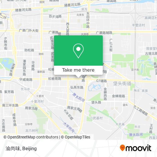 渝尚味 map