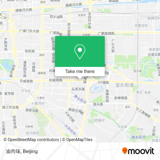 渝尚味 map