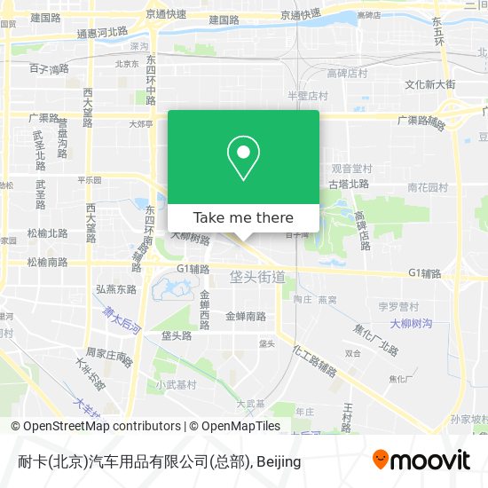耐卡(北京)汽车用品有限公司(总部) map