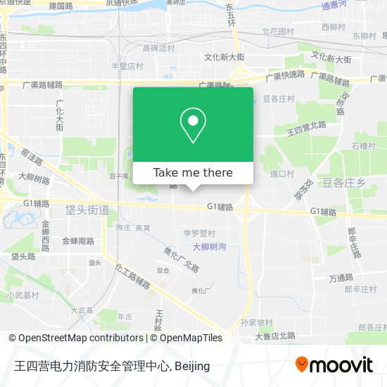 王四营电力消防安全管理中心 map