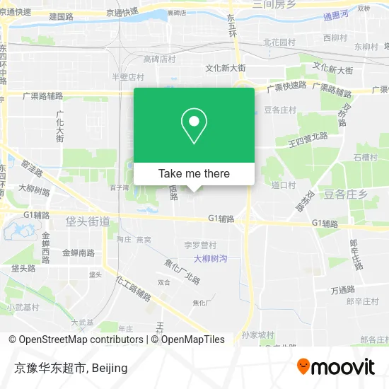 京豫华东超市 map