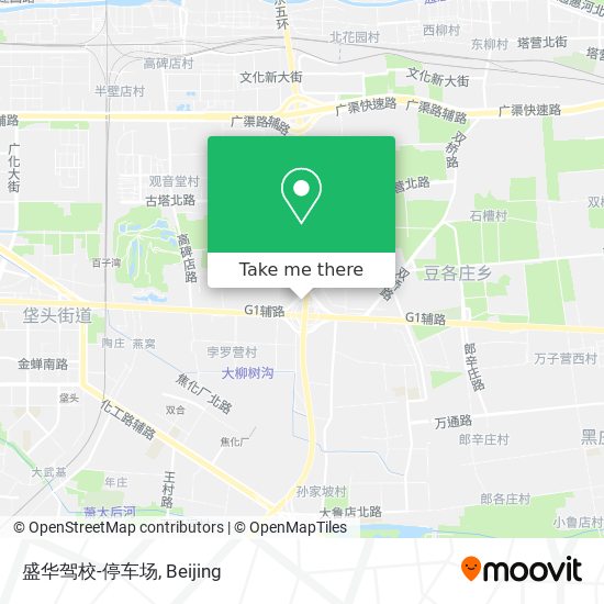 盛华驾校-停车场 map
