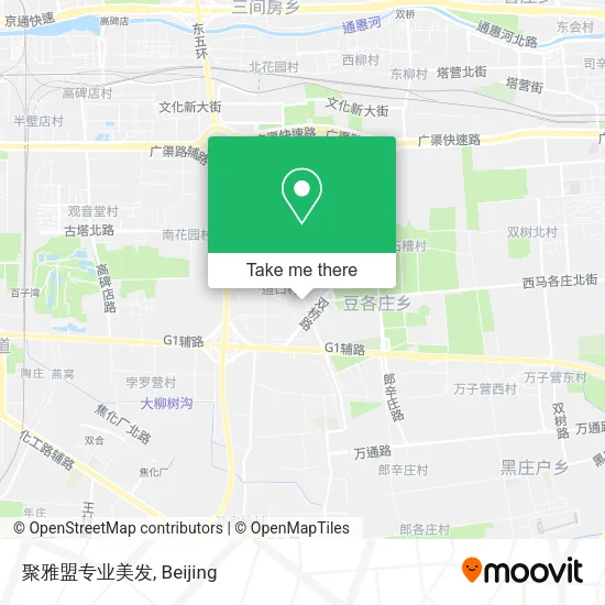 聚雅盟专业美发 map