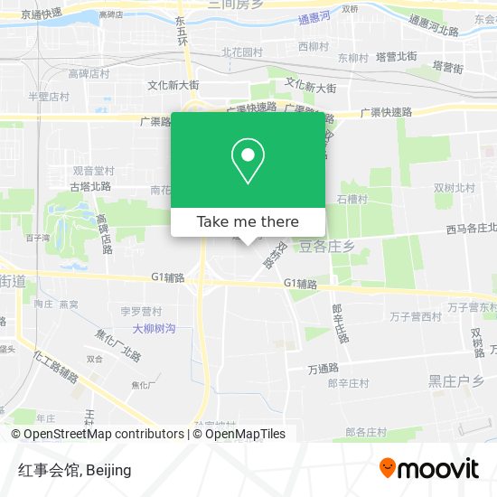 红事会馆 map
