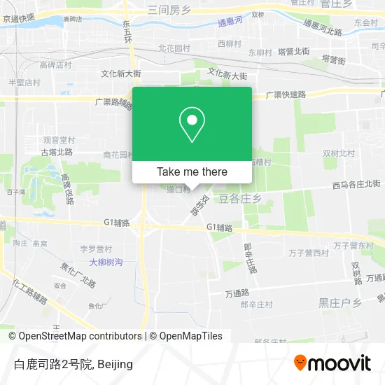 白鹿司路2号院 map