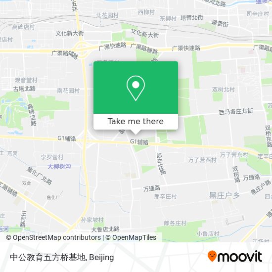 中公教育五方桥基地 map