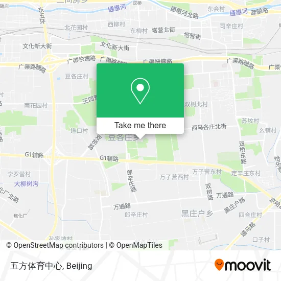 五方体育中心 map