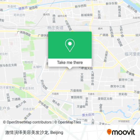激情演绎美容美发沙龙 map