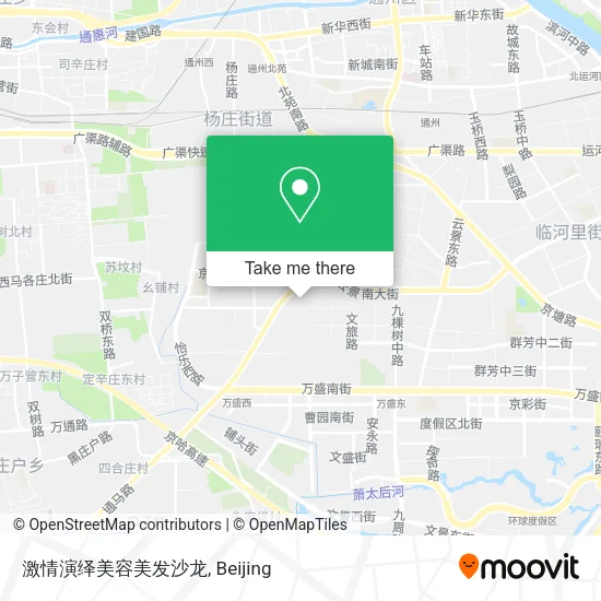 激情演绎美容美发沙龙 map