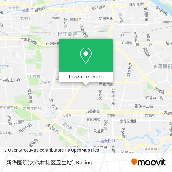 新华医院(大稿村社区卫生站) map
