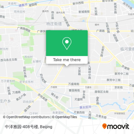 中泽雅园-408号楼 map