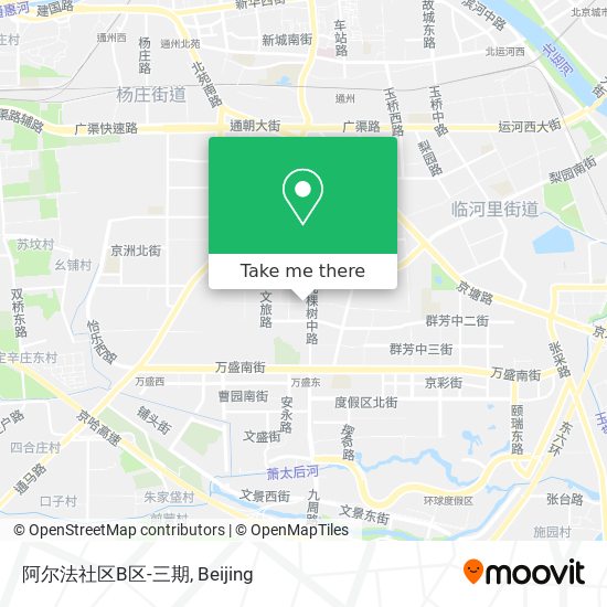阿尔法社区B区-三期 map
