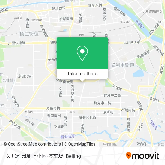 久居雅园地上小区-停车场 map