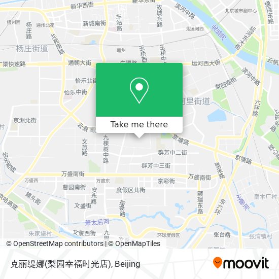 克丽缇娜(梨园幸福时光店) map
