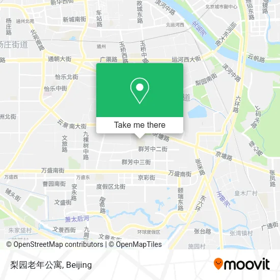 梨园老年公寓 map