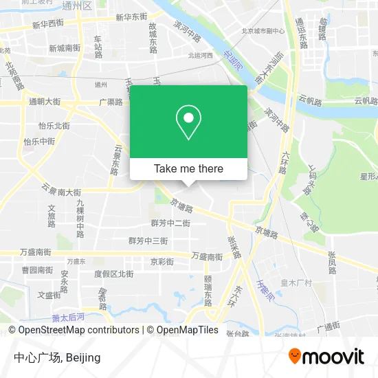 中心广场 map