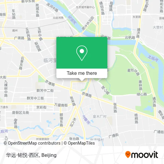 华远·铭悦-西区 map