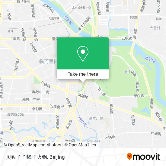 贝勒羊羊蝎子火锅 map